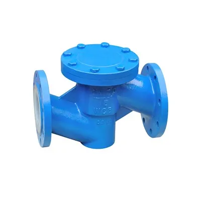 Válvula de control fluorina forrada